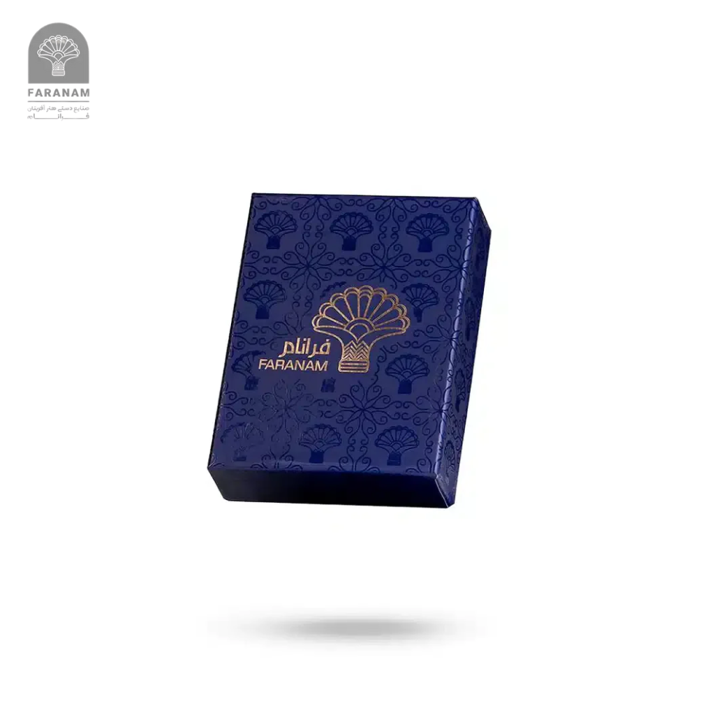 Aris Ostrich Leather Trifold Wallet