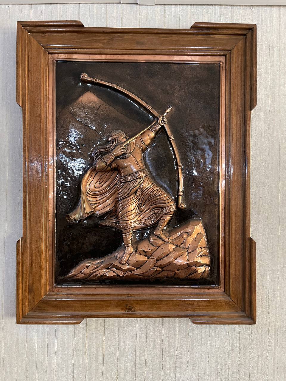 Arash the Archer – Copper Etching Masterpiece