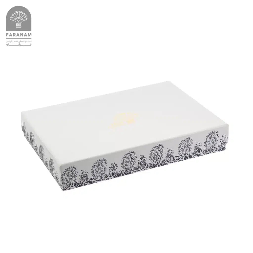 Flora & Feuna Aroma Box, Hand-Painted, Rubber Wood