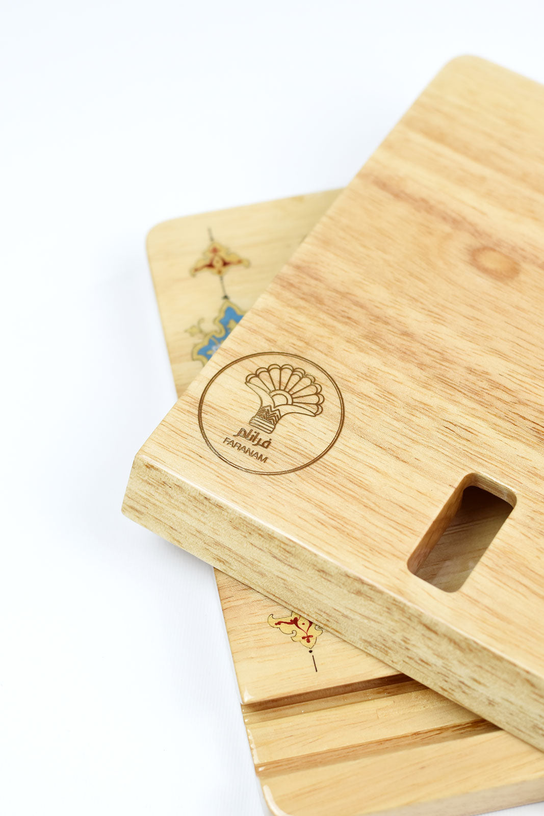 Serene Desk Organizer, , Hand-Painted, Rubber Wood