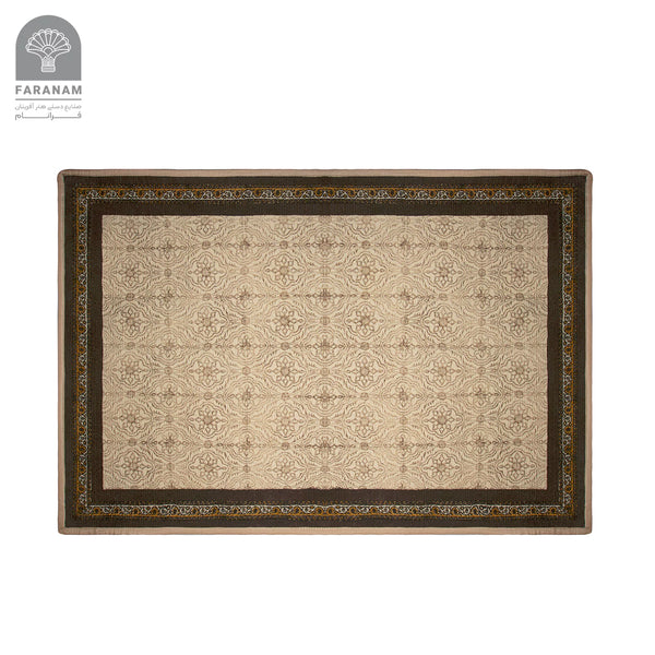 Antique Canvas Wool Rug, 4'x6'