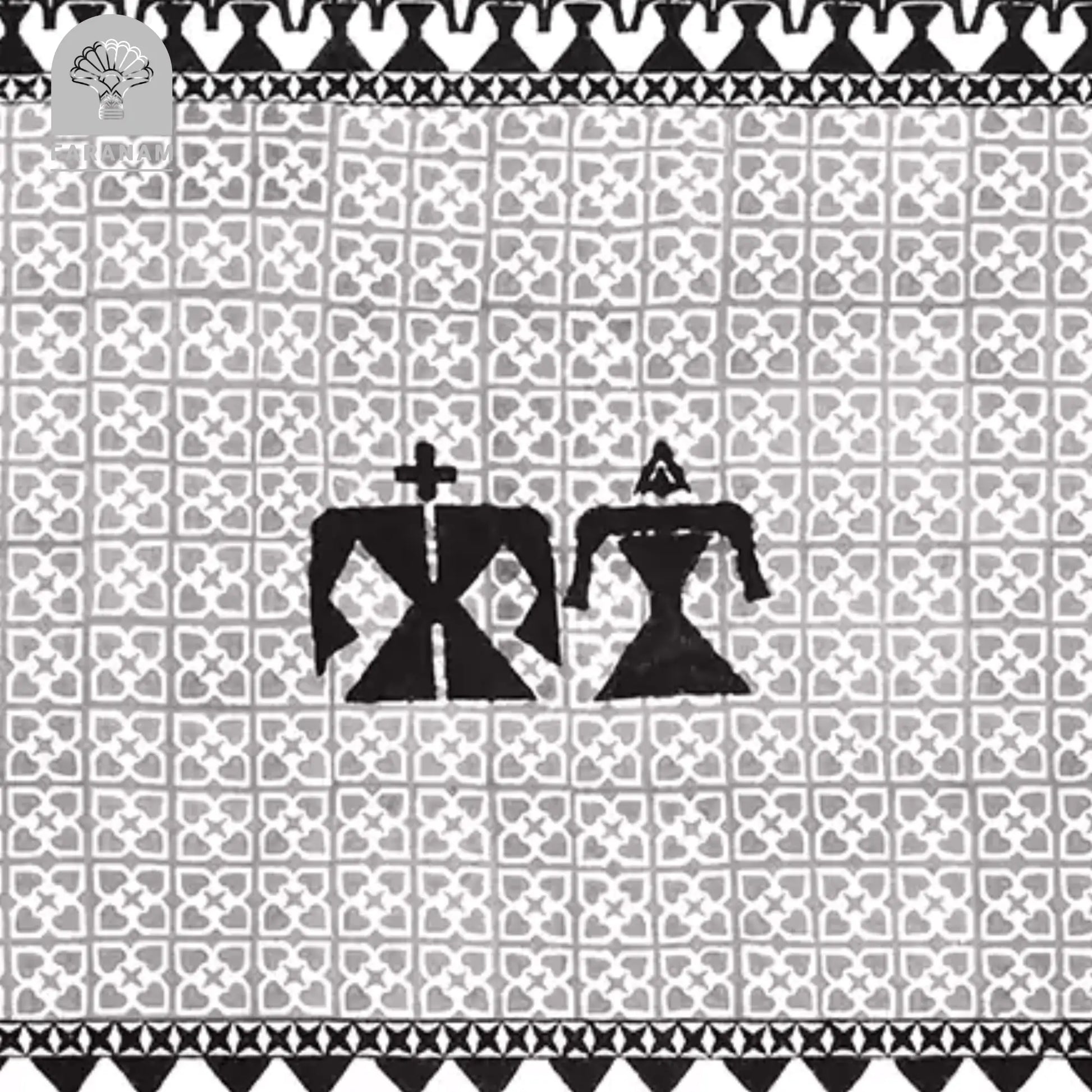 Padmira Heritage Rug, 3'x5', Handmade Faranam