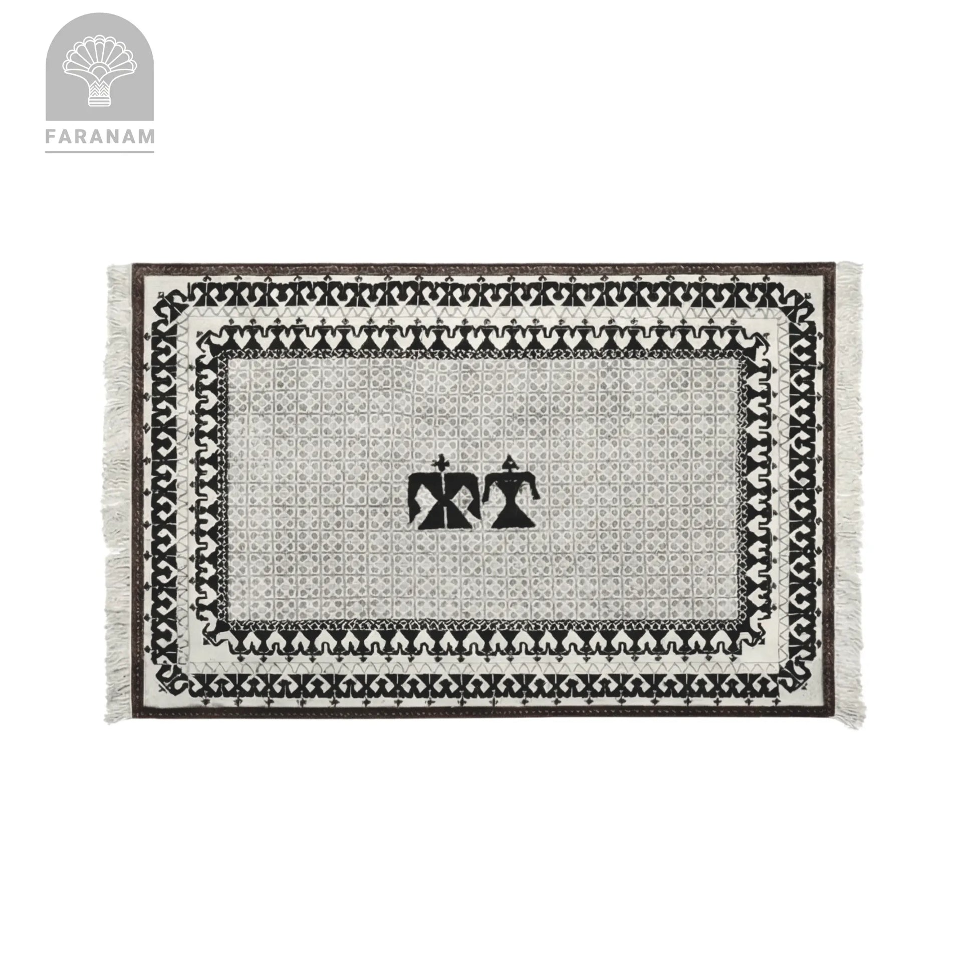 Padmira Cotton & Wool Rug,  3'x5', Handmade, 100% Persian Cotton & Wool My Store