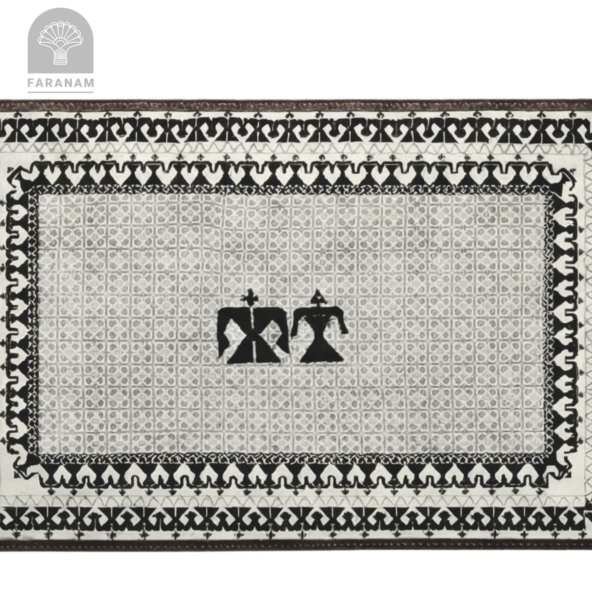 Padmira Cotton & Wool Rug,  3'x5', Handmade, 100% Persian Cotton & Wool My Store