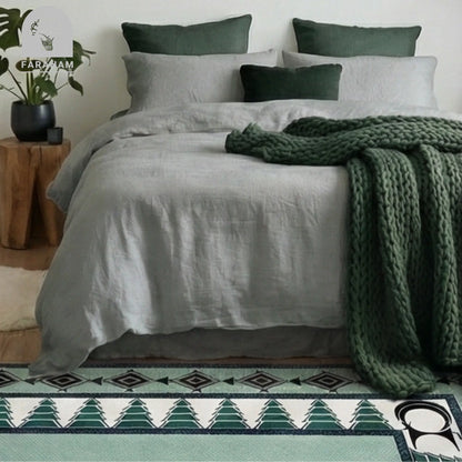 Mehregan Wool Rug, 4'x6', Handmade, 100% Persian wool Faranam