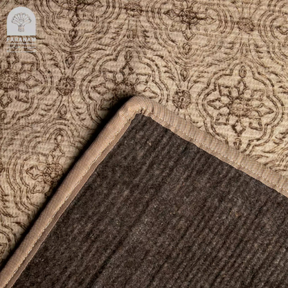 Antique Canvas Wool Rug, 4'x6'