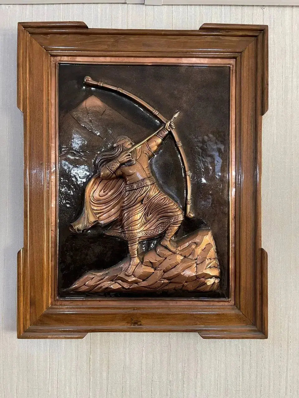 Arash the Archer – Copper Etching Masterpiece My Store
