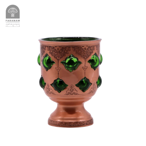 Plat à bonbons Porkar avec verre