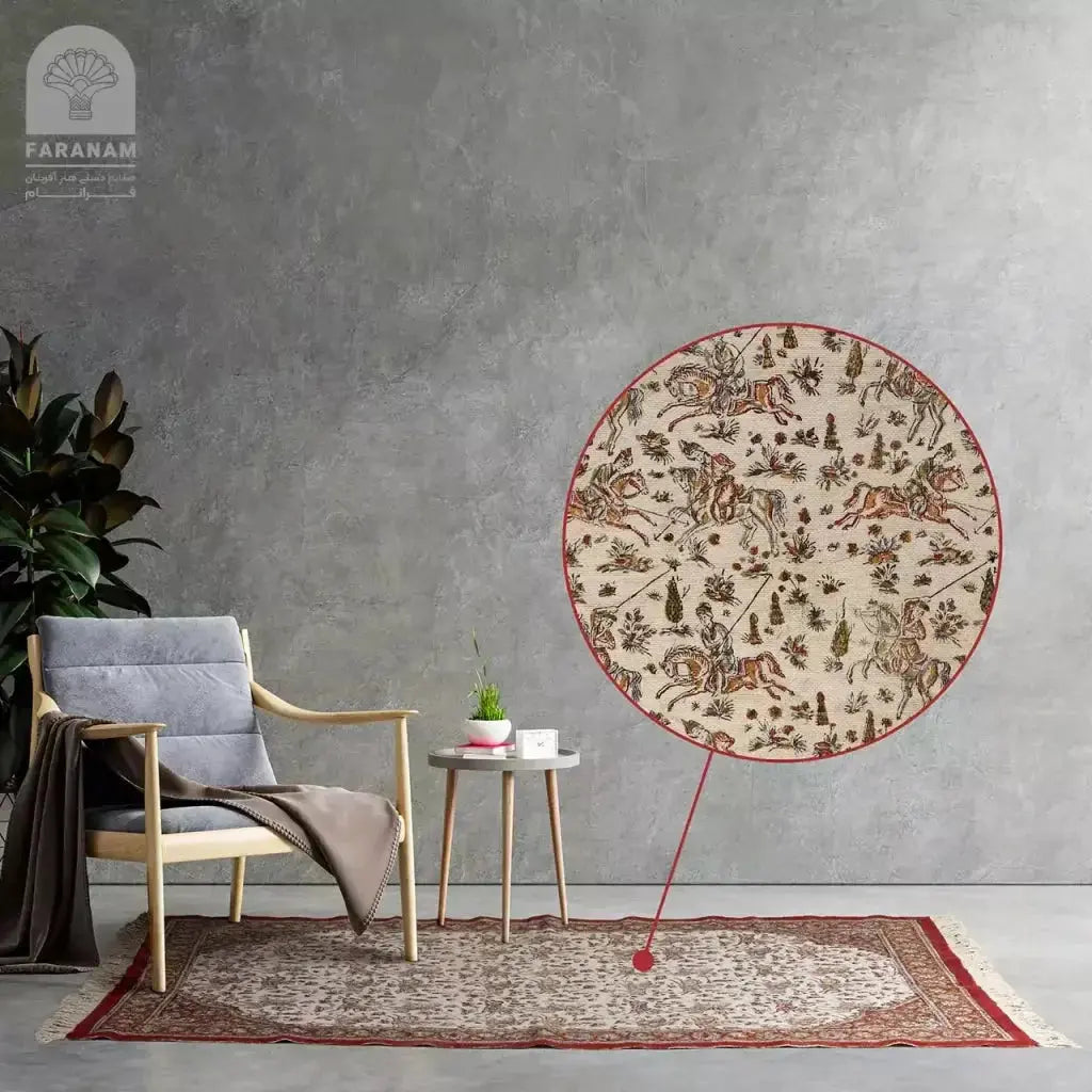 Chogan Heritage Cotton Rug, 3'x5', Handmade My Store