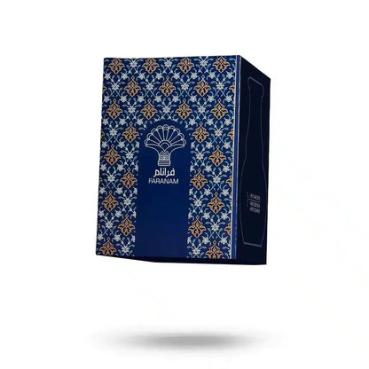 Decorative Vase, Hand-blown glass & Hand-etched brass belt My Store