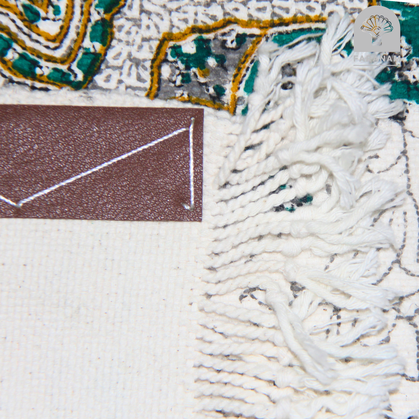 Gerdoon Heritage Cotton Rug, 3'x5', Handmade