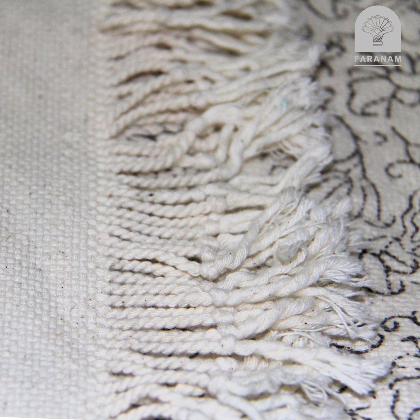 Gerdoon Heritage Cotton Rug, 3'x5', Handmade