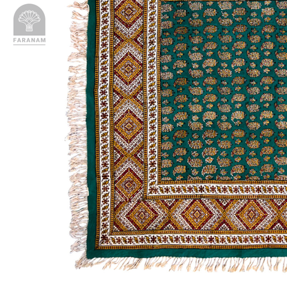 Green Forest Tablecloth, 3'x3'