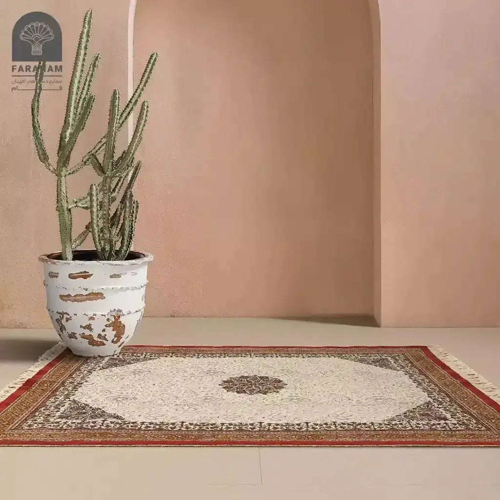 Hiva Heritage Cotton Rug, 3'x5', Handmade My Store