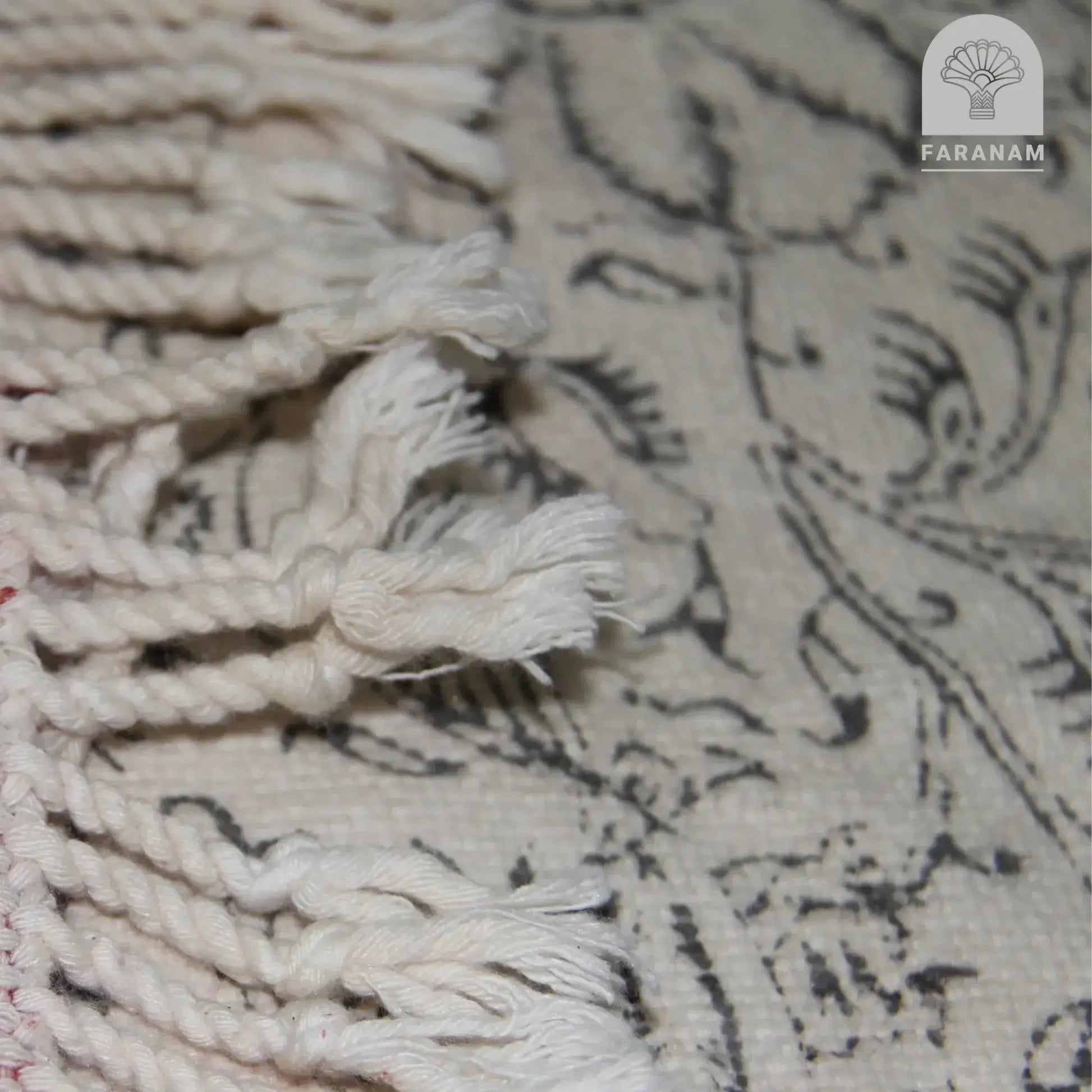 Hiva Heritage Cotton Rug, 3'x5', Handmade My Store