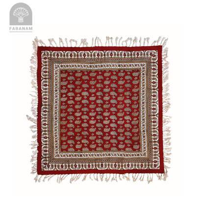 Maison Paisley Tablecloth, 2.5'x2.5'