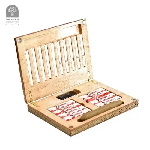 Royal Aroma  Box, Inlaid Mosaic, Rubber Wood My Store