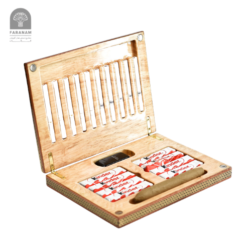 BOÎTE KHATAM EN FORME DE COEUR ATRIN