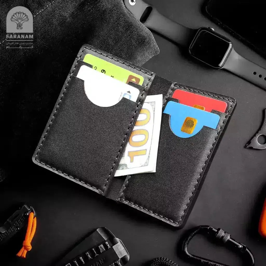 Shaya Trifold Wallet, Cowhide leather My Store