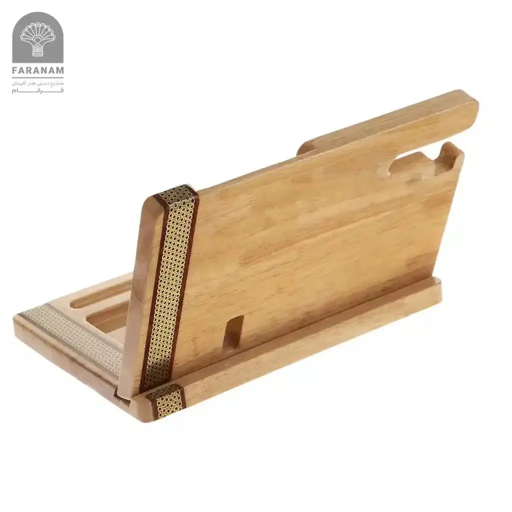 Standard Mosaic Desk Organize & Phone Stand,  Inlaid mosaic Art, Rubber Wood My Store