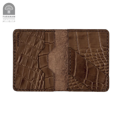 Farasa Leather Gift Set; wallet, bifold wallet, keychain, sunglasses cover, Hand-stitched