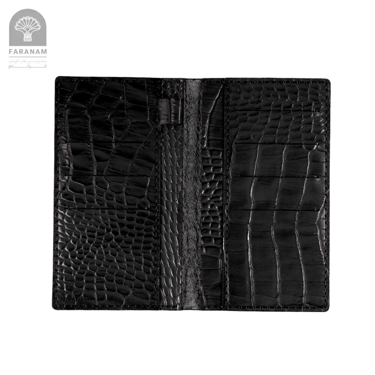 Farasa Leather Gift Set; wallet, bifold wallet, keychain, sunglasses cover, Hand-stitched