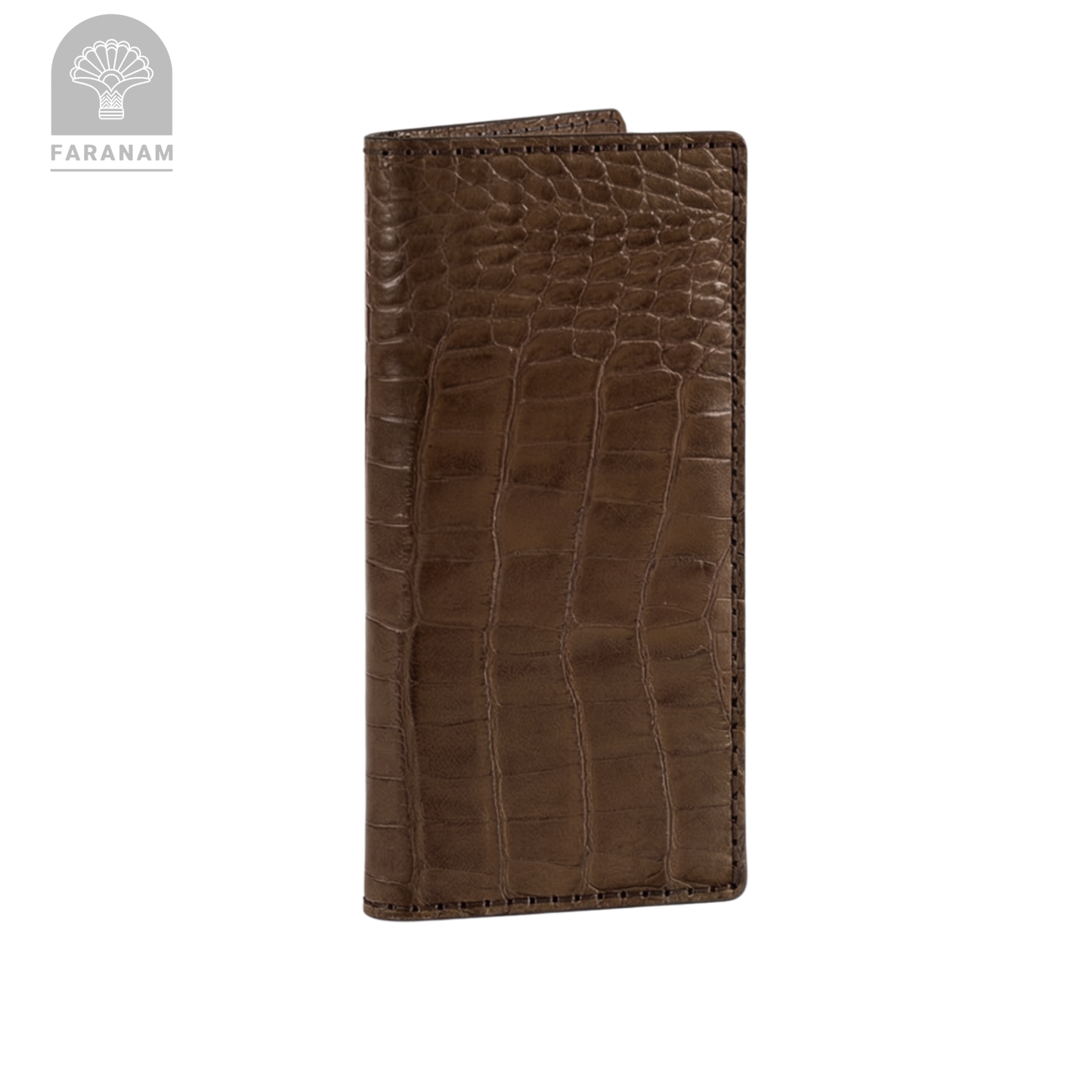 Asa Luxury Leather wallet, Genuine cowhide, Hand-stitched