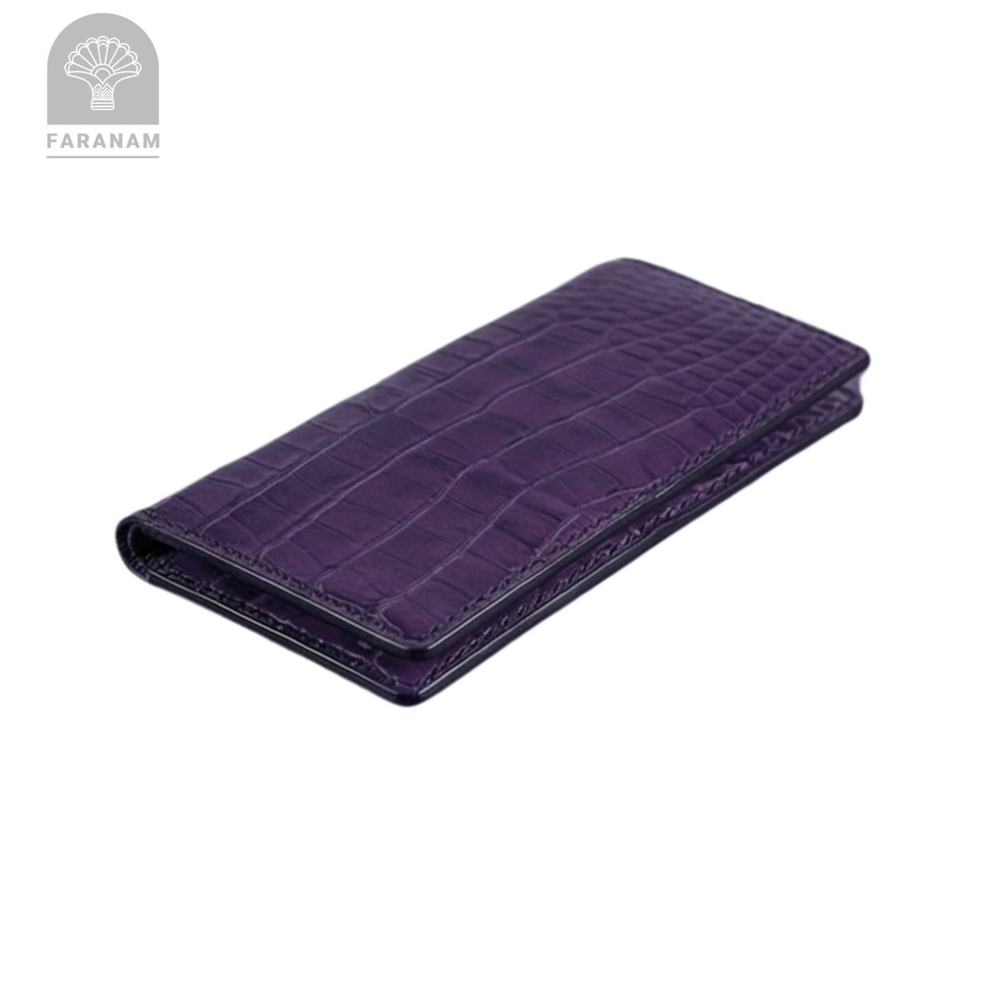 Asa Luxury Leather wallet, Genuine cowhide, Hand-stitched