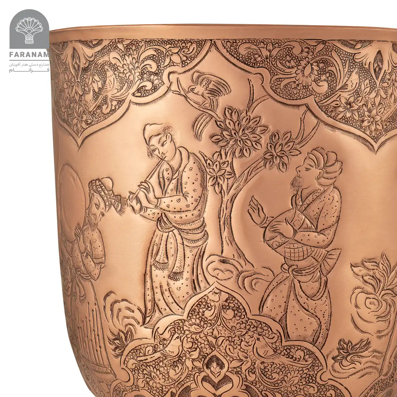 Handgeätzte Vase/Bonbonschale, hergestellt von Meisterhandwerkern (Kopie)